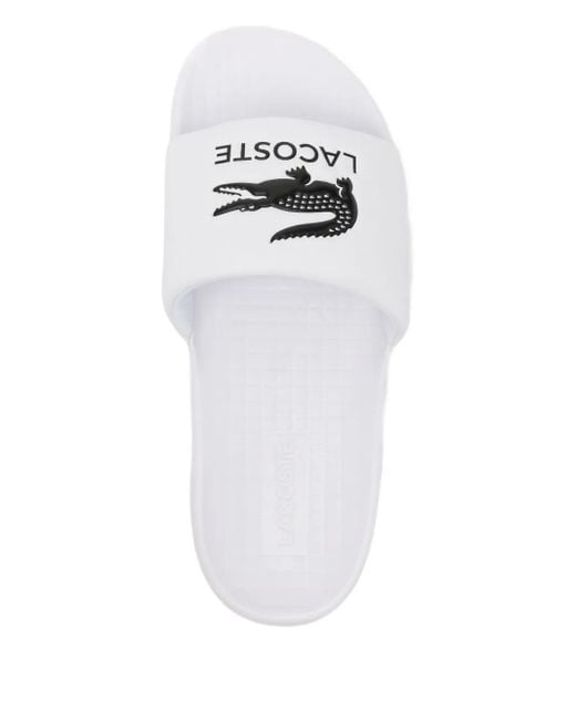メンズ Lacoste Serve サンダル White