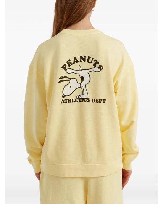 Chinti & Parker Natural X Peanuts Athletics Sweatshirt