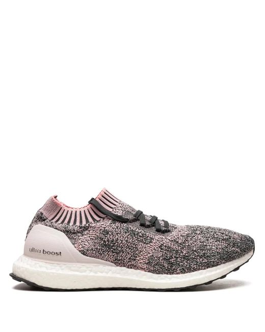 Adidas White Ultraboost Uncaged Carbon" Sneakers