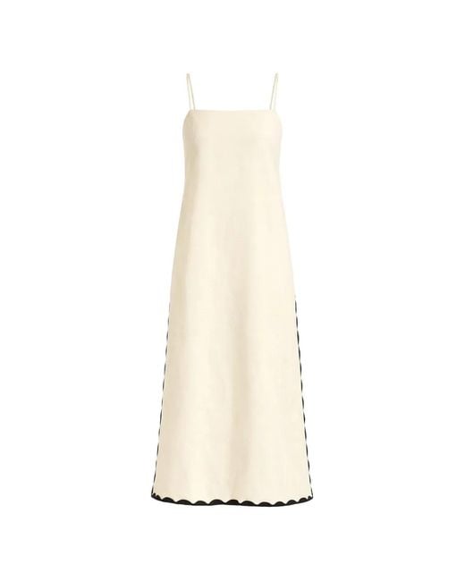 Seafolly White Bandeau Maxi Dress