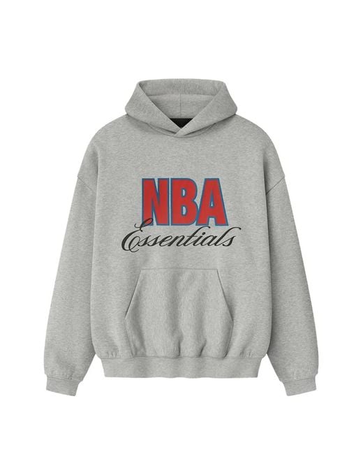 Fear Of God Gray Nba 90's Essentials Hoodie for men