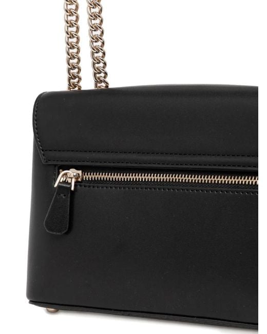 Guess Black Chain-Strap Shoulder Bag