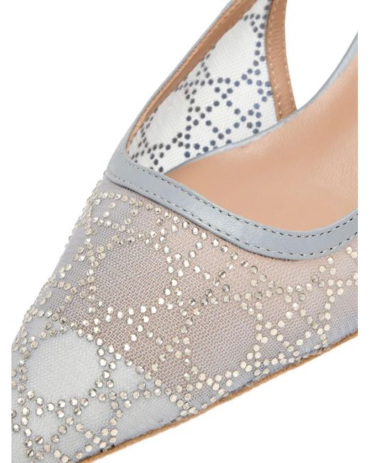 Nicoli White Embellished Pumps