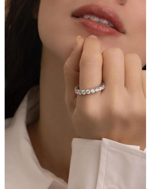 ’ROBERTO DEMEGLIO Brown Diamond Stretch Ring