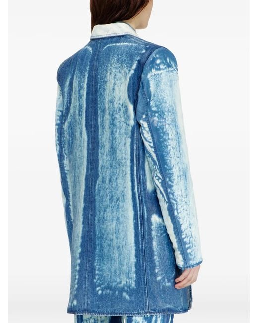 DIESEL Blue De-Lumea-Fsi1 Coat
