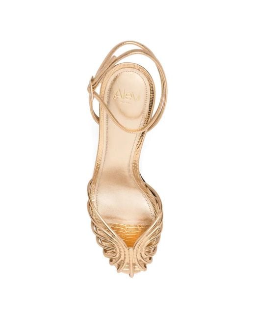 ALEVI Natural Blake Cage Sandals