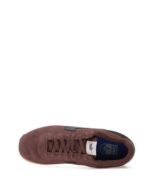 Nike Brown Cortez Lace-Up Sneakers