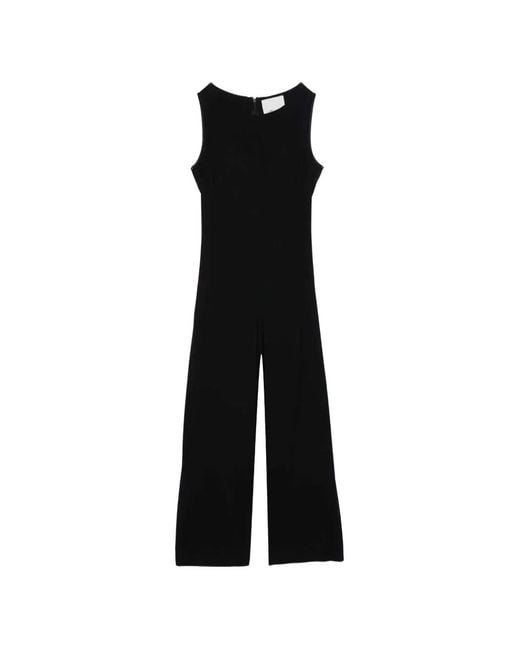 3.1 Phillip Lim Black Button Panel Jumpsuit