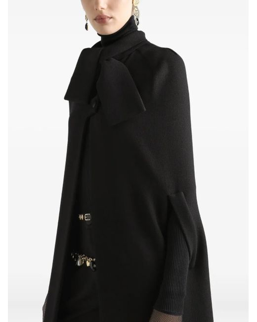 Abrigo con botones Dolce & Gabbana de color Black