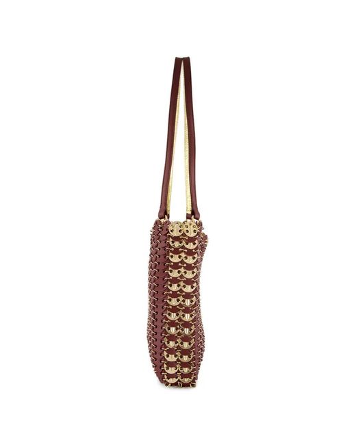 Rabanne Purple Mini Sac Porté Épaule 1969 À Design Réversible