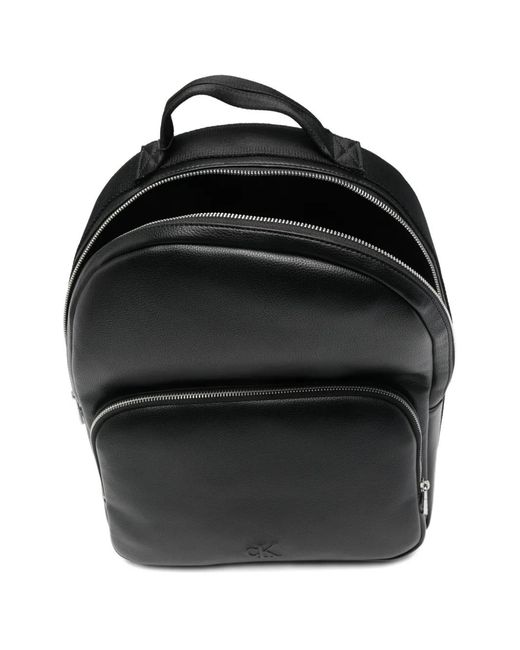 Calvin Klein Black Zip Detail Backpack for men