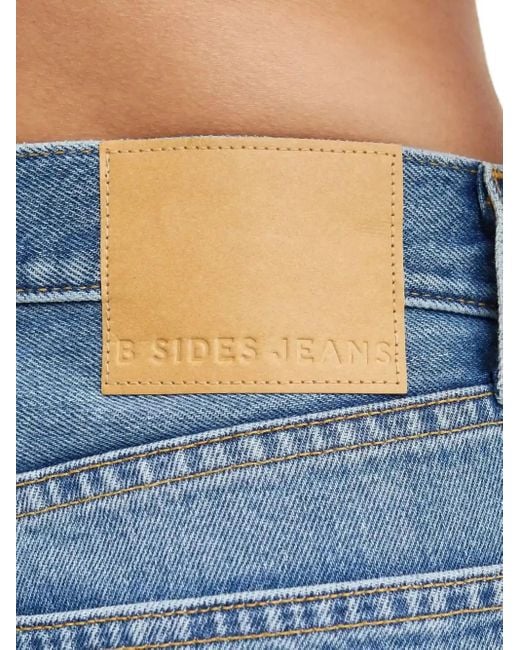 B Sides Blue Marcel Culotte Jeans
