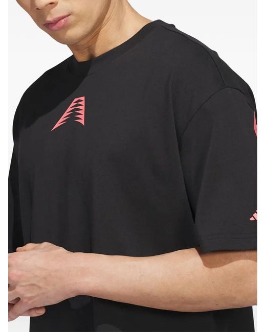 Adidas Black Anthony Edwards Believe That T-Shirt for men
