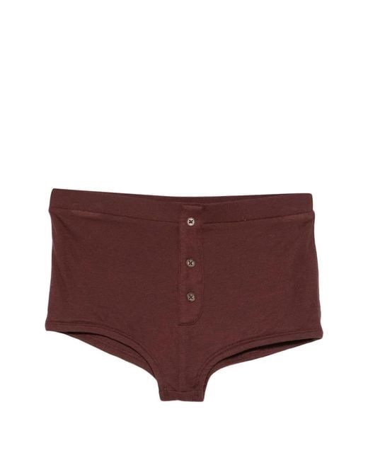 Pantalones Cortos Do Booty Entire studios de color Brown