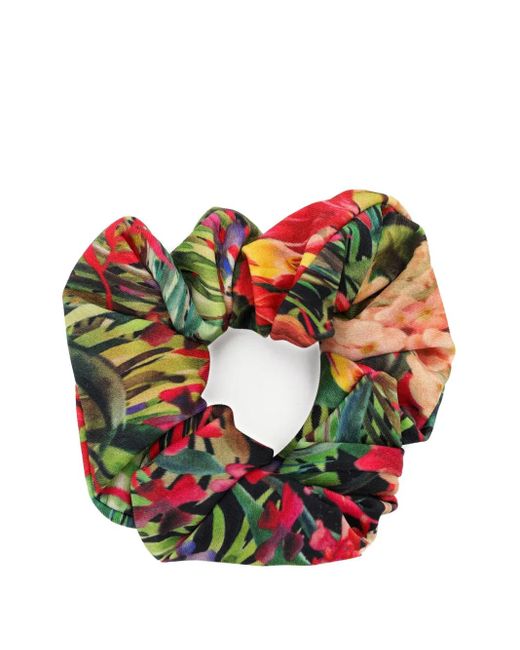Lygia & Nanny Pink Printed Scrunchie