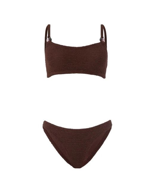 Hunza G Brown Bikini Cassie