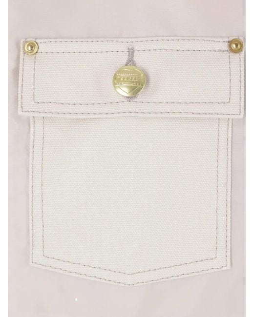 Sacai White Collar Pocket Jacket