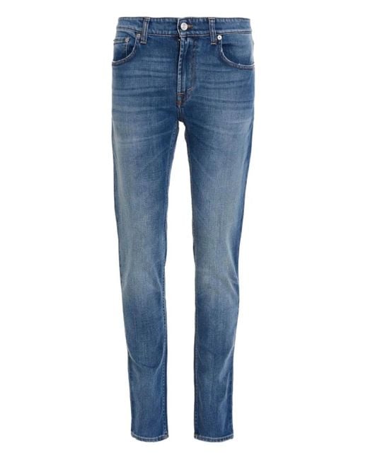 Department Men's Blue Skeith Five-Pocket Jeans