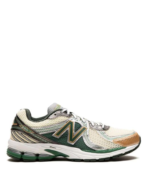 New Balance Green X Aimé Leon Dore 860 V2 Sneakers