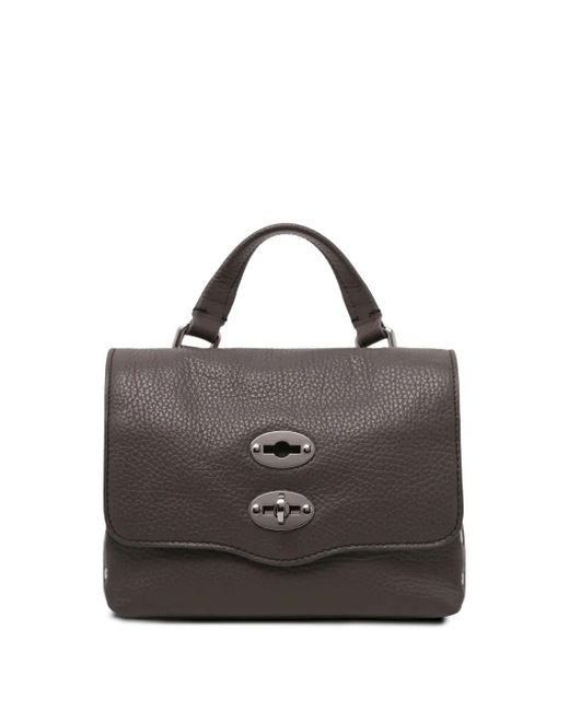 Borsa Tote Baby Postina di Zanellato in Black