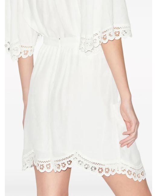 Isabel Marant Francesca Mini-Rok in het White