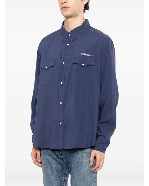 Visvim Blue Meridian Shirt for men