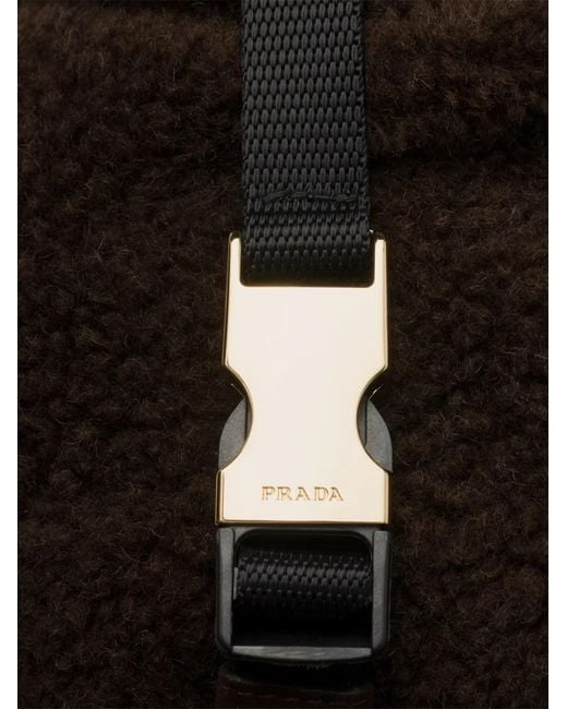 Prada Black Fleece Hat