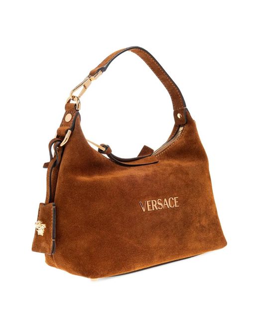 Versace Brown Tote Bags