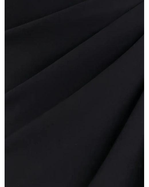 Tadashi Shoji Black One-Shoulder Maxi Dress