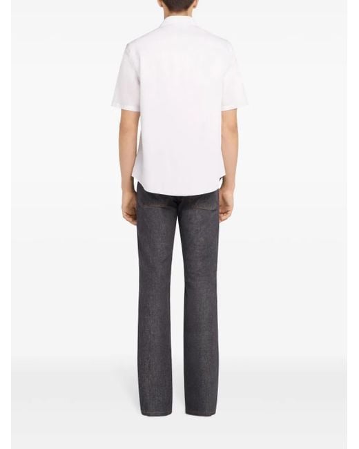 Courreges White Poplin Shirt