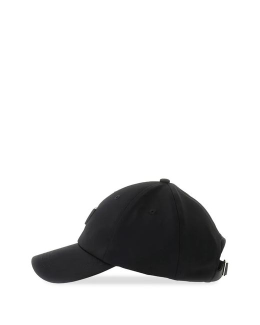 Guess Black Logo-Plaque Baseball Cap