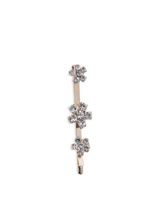 Rosantica White Anice Crystal Hair Slide