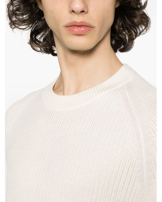 Tom Ford Texturierter Pullover in White für Herren