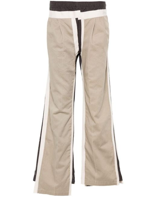 Pantalones con detalle de capas Needles de hombre de color Natural