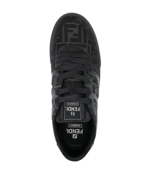 メンズ Fendi Match スニーカー Black