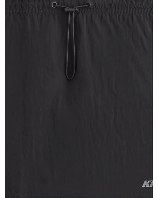 Kith Black Lowen Drawstring Track Mini Skirt