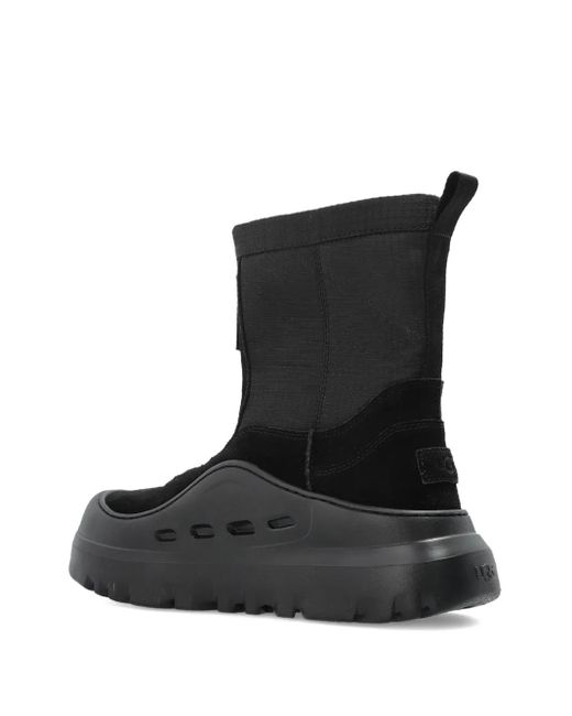 Ugg Black Zip Suede Sneakers for men