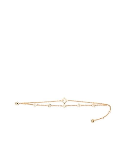 Fendi White Ff-Motif Bracelet