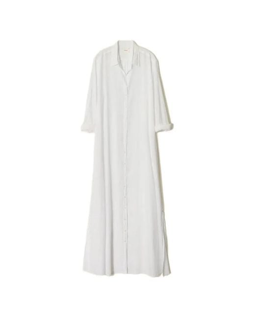 Xirena White Boden Shirt Maxi Dress