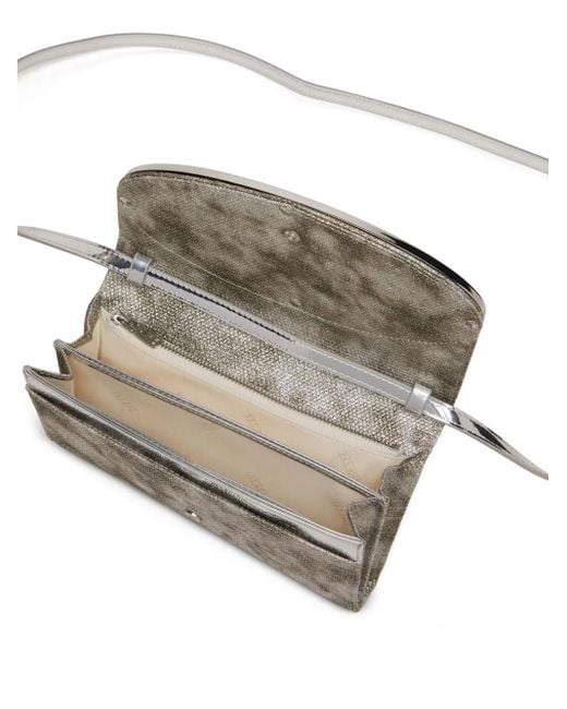 DIESEL Gray Stylish Fabric Wallet Accessory