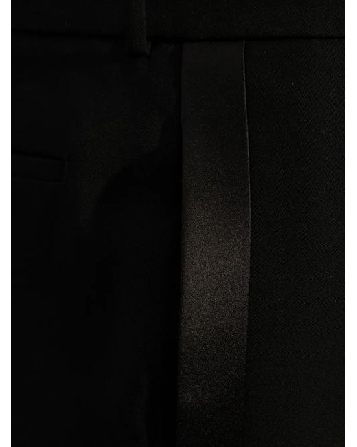 Pantalones anchos de esmoquin Alexander McQueen de hombre de color Black