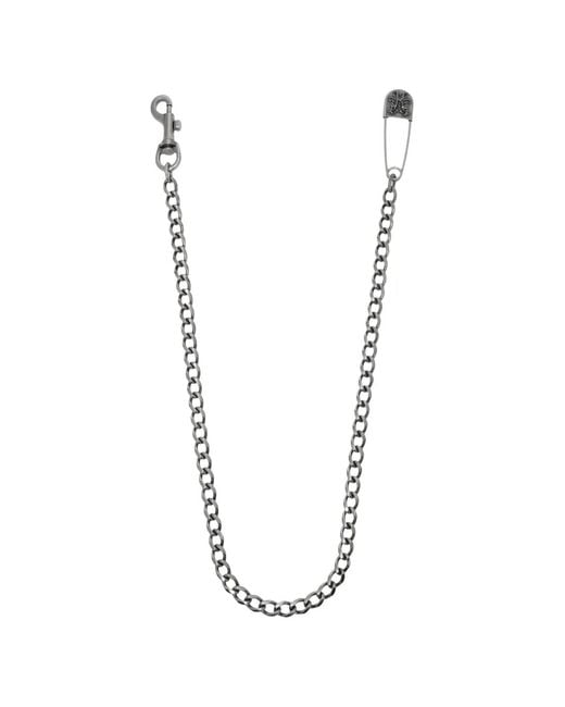 KAMIYA White Kmy Wallet Chain for men