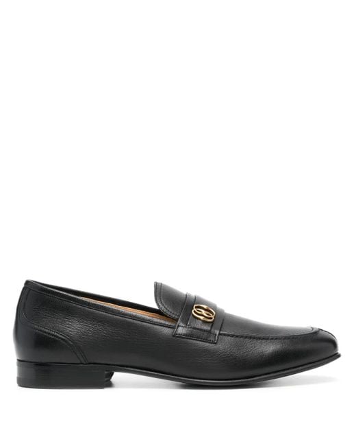 Bally Black Flat Shoes for men