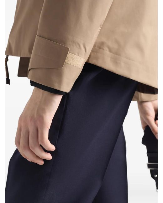 Prada Jack Met Capuchon in het Natural voor heren