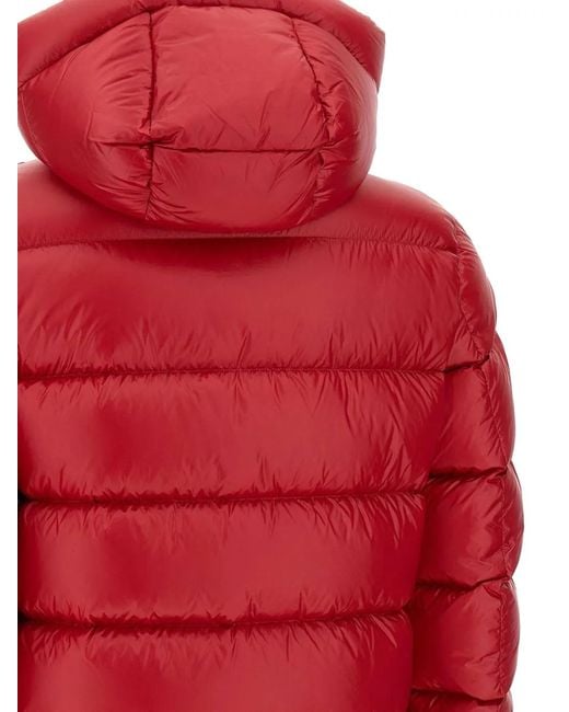 Plumífero Con Capucha Blauer de hombre de color Red