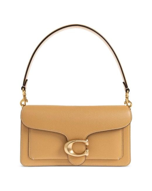COACH Metallic Tabby 26 Leather Shoulder Bag