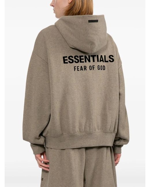 Essentials Natural Hoodie for men
