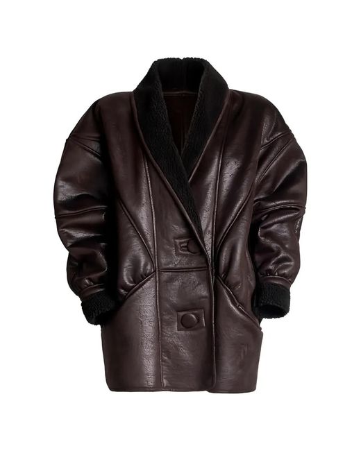 Nineminutes Black The Classic Shearling Jacket