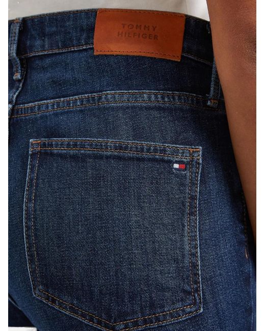 Tommy Hilfiger Blue Five-Pockets Bootcut Jeans