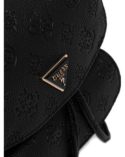 Guess Black Mini Cresidia 4G Backpack